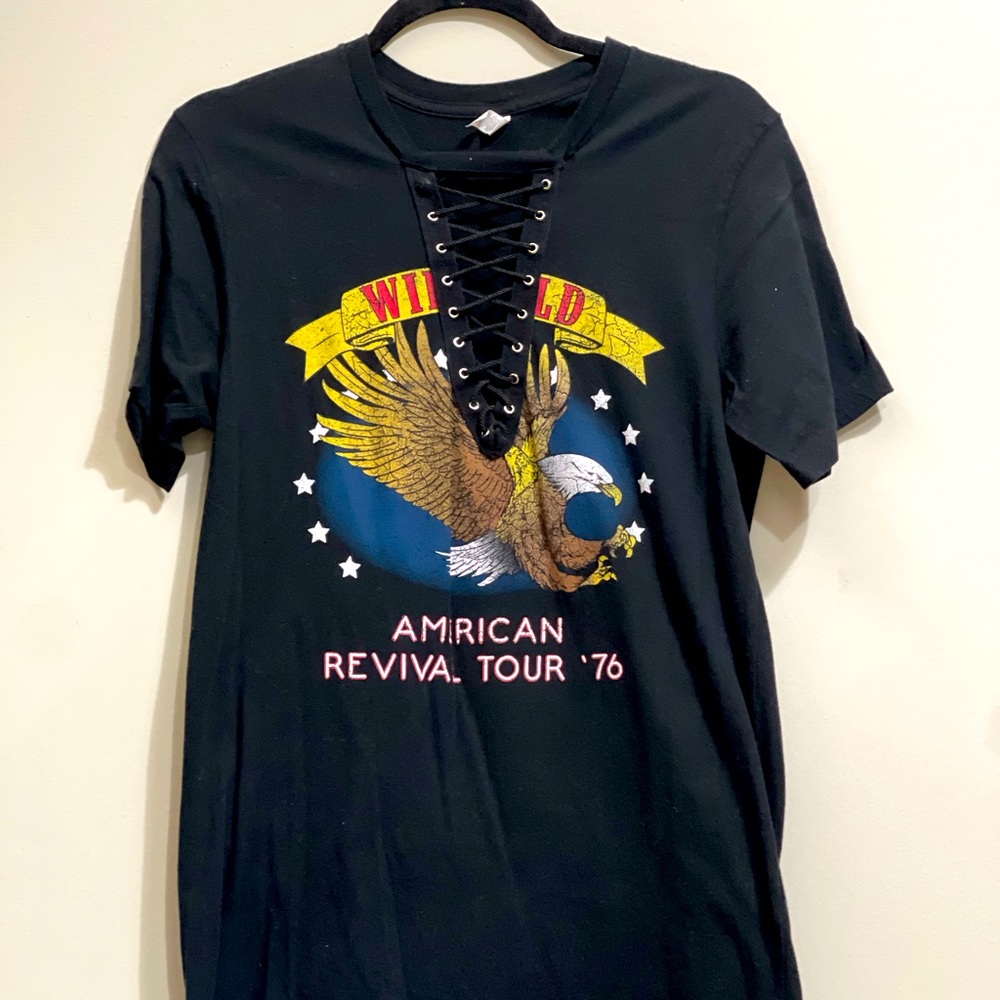 American Revival Tour ‘76 V neck Tee